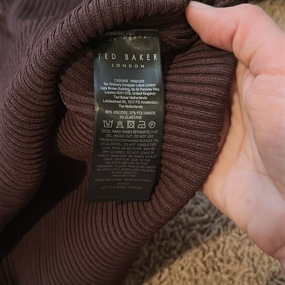 Ted Baker Mock Neck Top - Picture 7 of 8